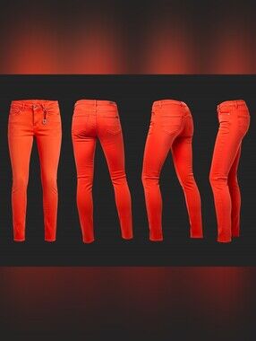 🚺 W26/L32 — G-STAR RAW Refender Skinny Jeans [SCARLET] 91760A 4072 819